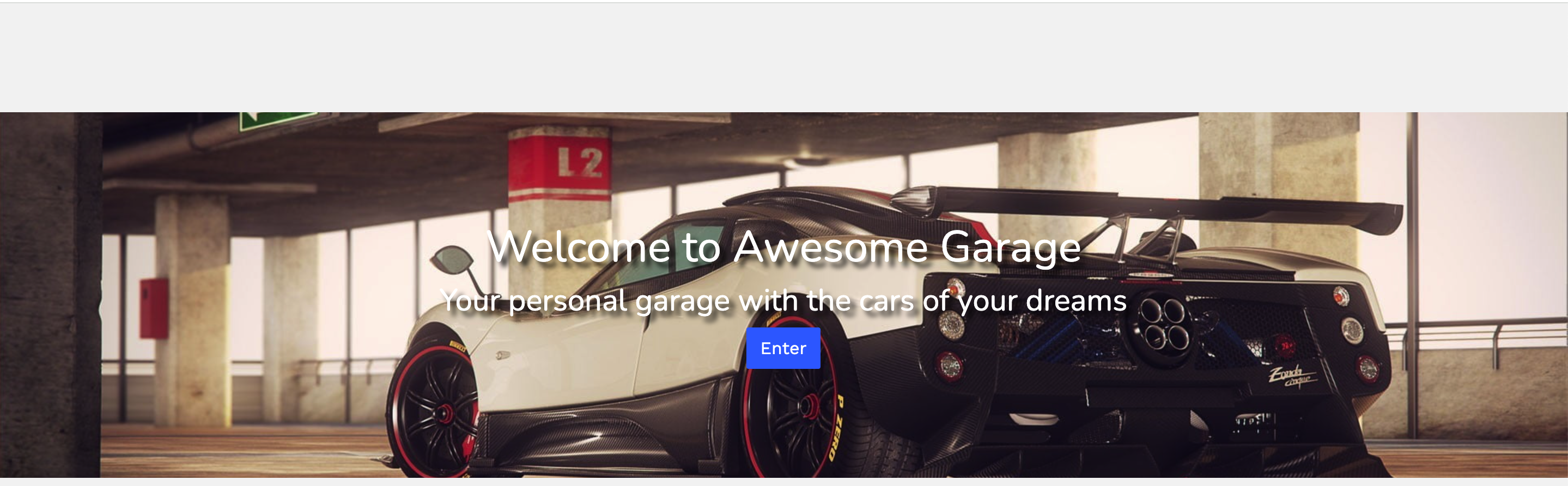 Awesome Garage Homepage